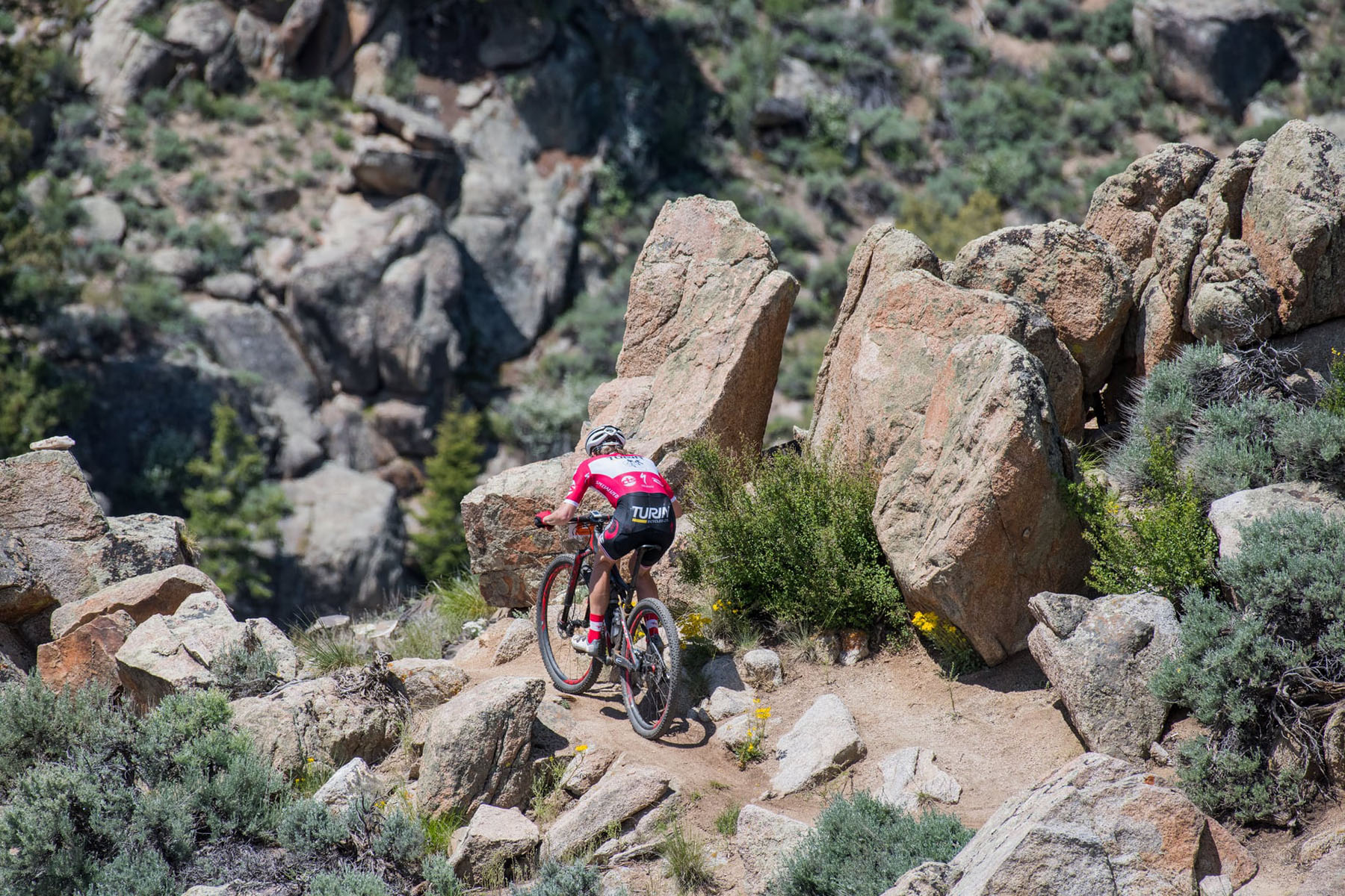 On course at The Original Growler Endurance Motn Bike Race. Photo: c/o Gunnison Trails FB page.