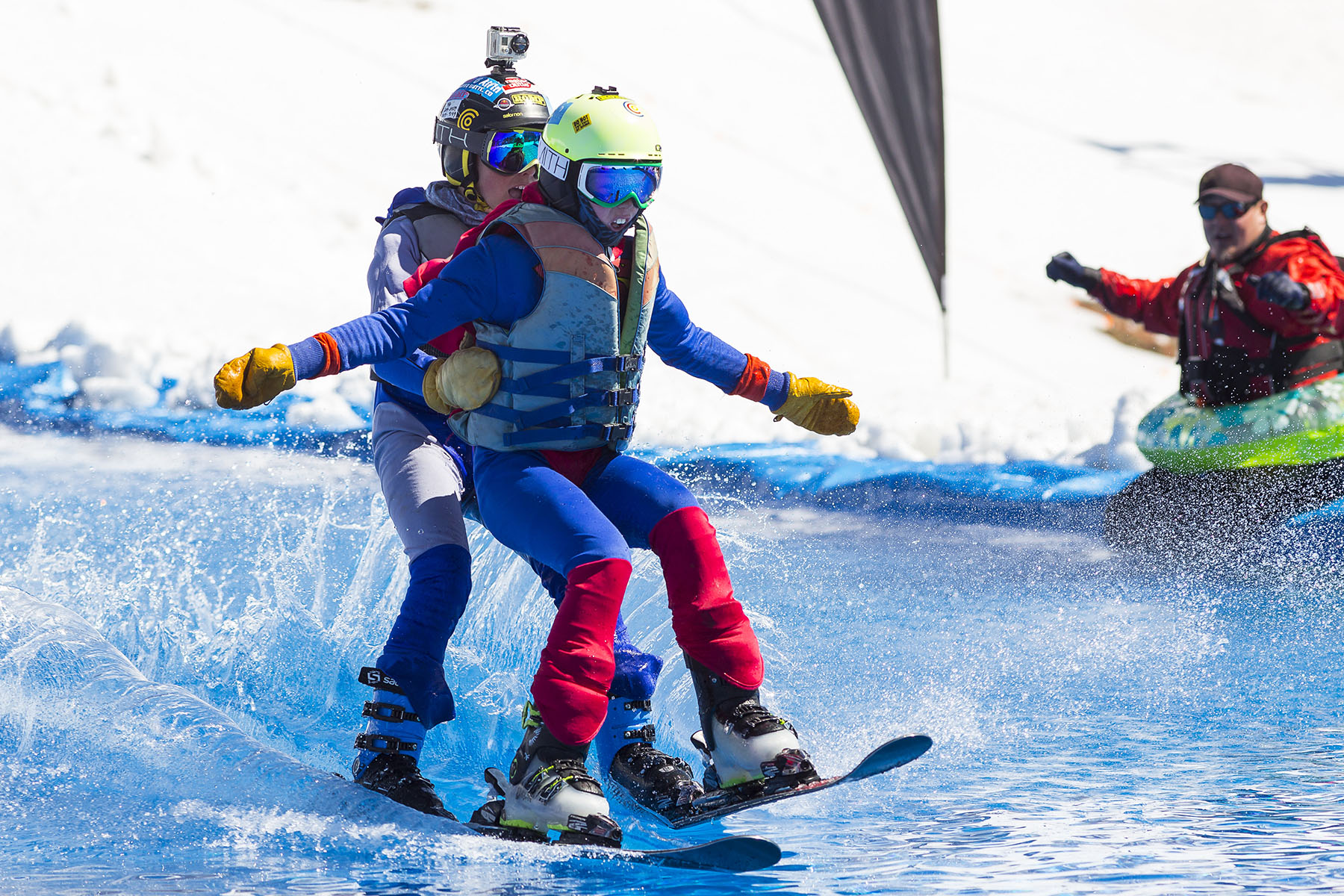 Crested Butte Spring Pond Skim