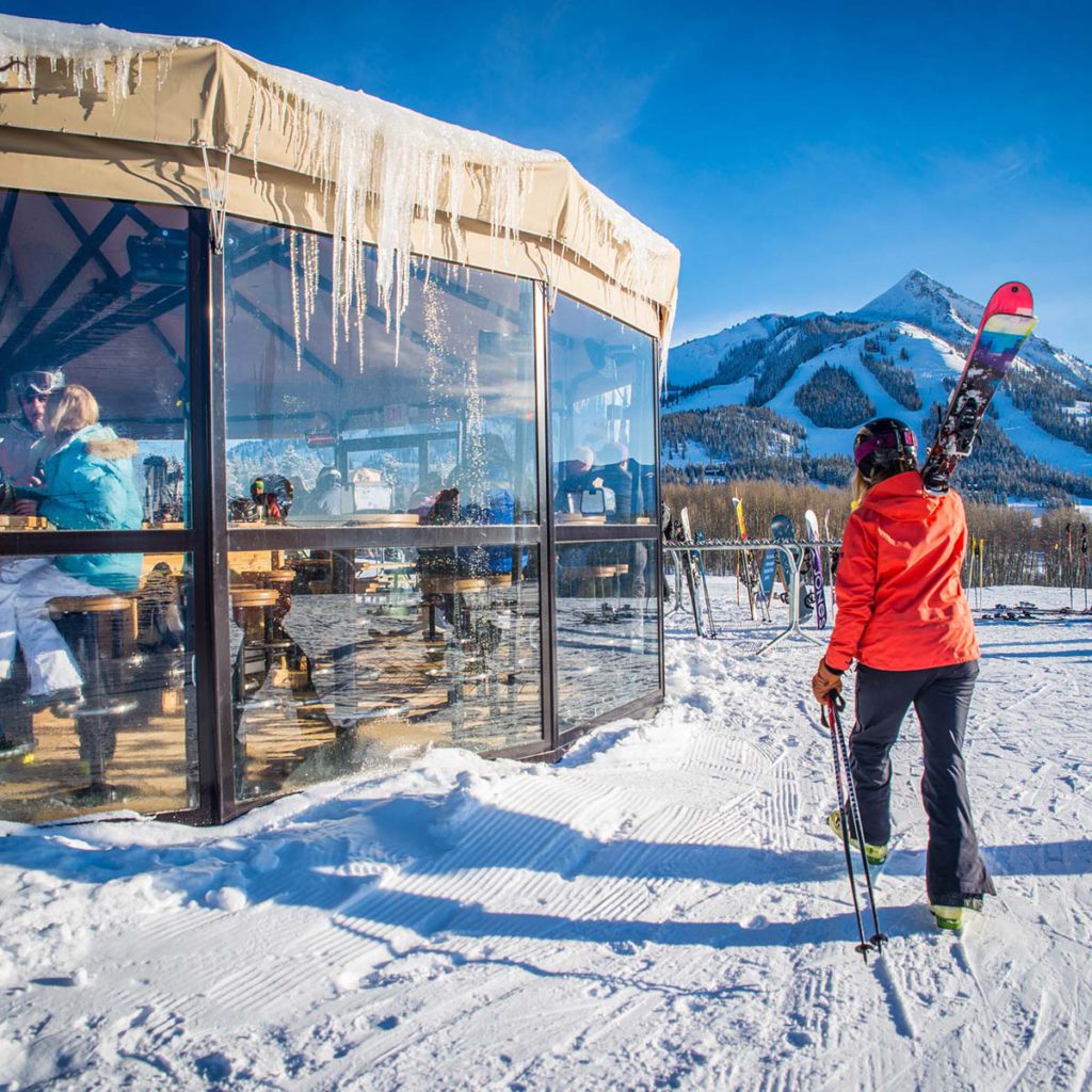 Umbrella Bar at Ten Peaks - Crested Butte on Mountain Restaurant