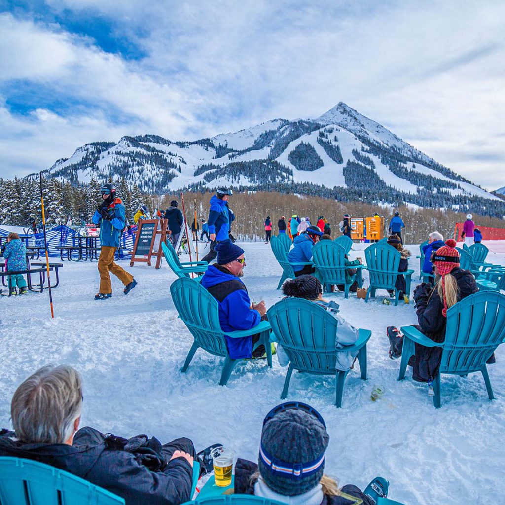 Umbrella Bar at Ten Peaks - Crested Butte on Mountain Restaurant
