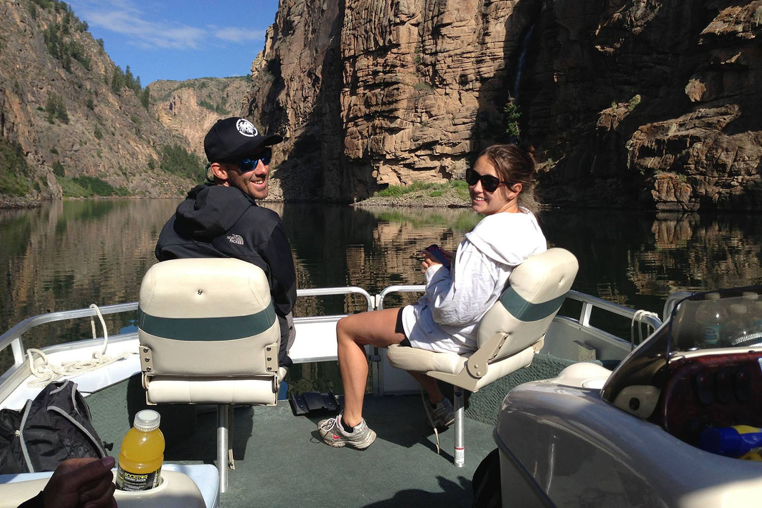 Elk Creek Marina on Blue Mesa Reservoir